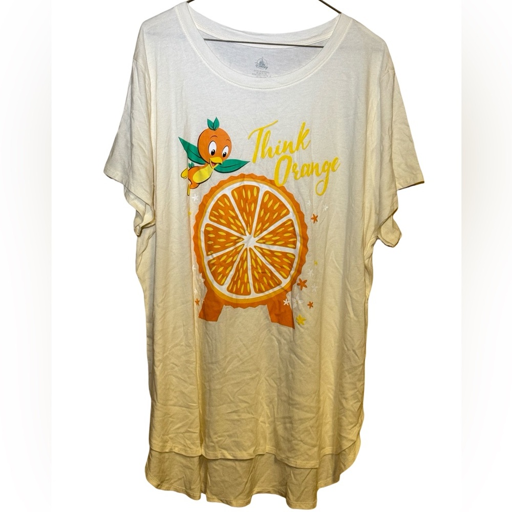 Disney Parks Orange Bird Spaceship Orange Tee